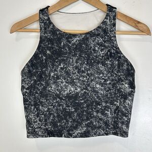 Lululemon Invigorate Training Tank Top Denim Wash White Opal Multi Size 8 Sought